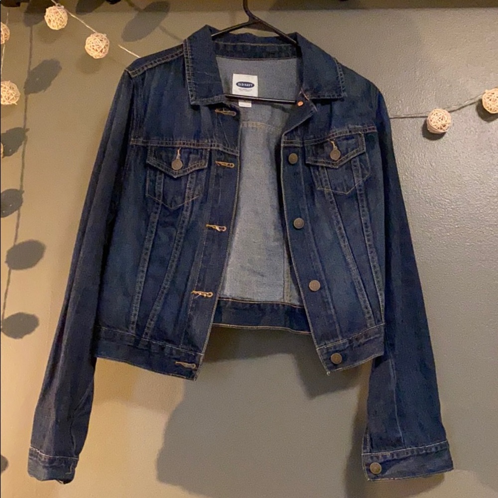 Old navy womens blue Jean jacket